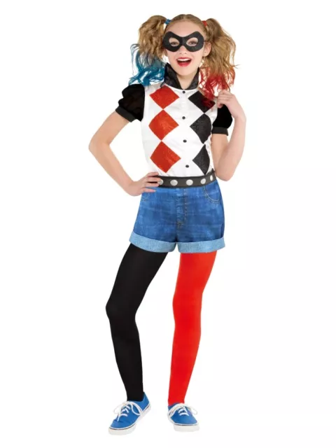 Costume Bambine Suicide Squad Harley Quinn Abito Fantasioso Cos Outfit  Settimana