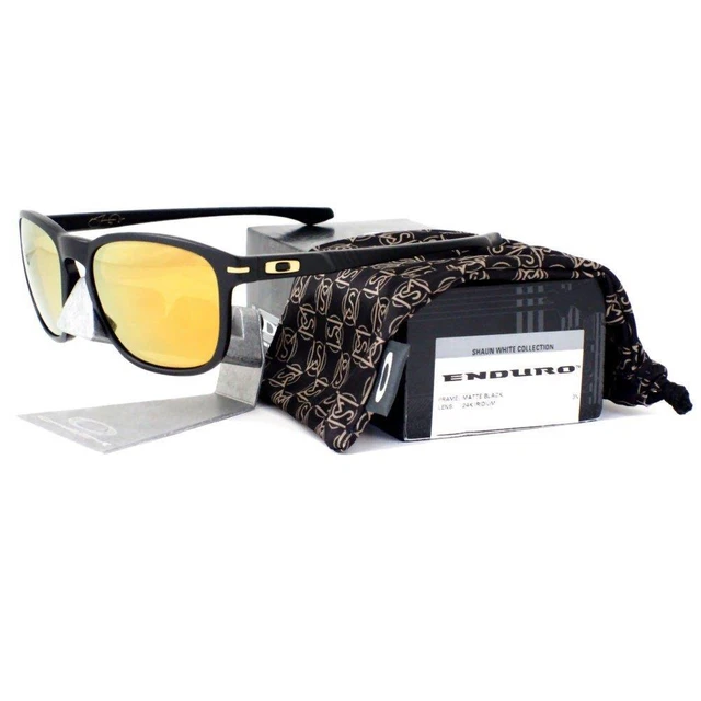 OO 9223-04 SHAUN WHITE ENDURO Matte 24K Iridium Mens Sunglasses New EUR - PicClick FR