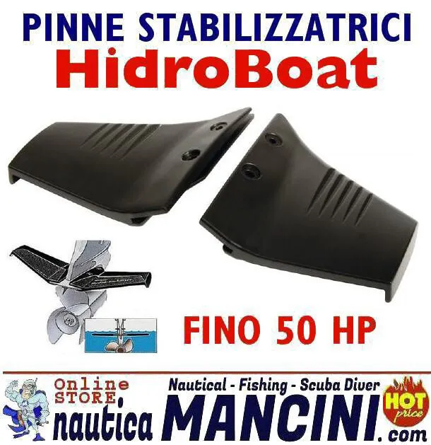 Pinne Stabilizzatrici Hydroboat Motori Fuoribordo Stabilizzatori Fino A 50 Hp