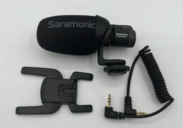 Saramonic Vmic Mini Microphone for use with DSLR Cameras or Smart Phones