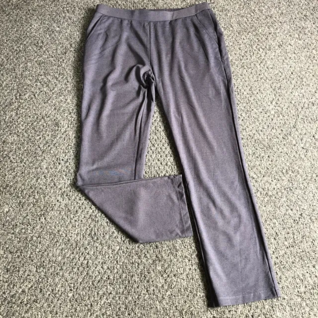 Rohan Inish Chinos Trousers Grey Womens 14 34x30 Hiking Polyamide Outdoor Pants