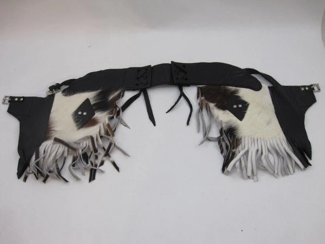 Chap-Parel by Gerald Roberts Leather and Cowhide Chaps vintage