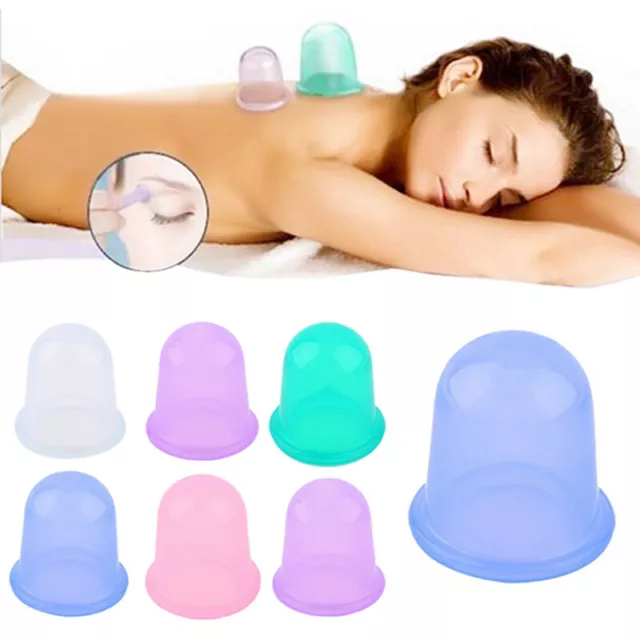 Body Massage Helper Anti Cellulite Vacuum Silicone Massage Cupping Health CA-wf