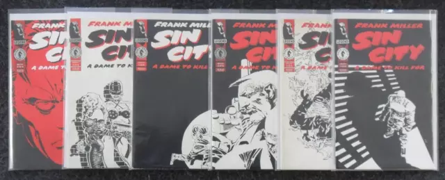 Sin City: A Dame To Kill For Nr. 1-6 (1993) - Dark Horse Comics USA - Z. 1/1-