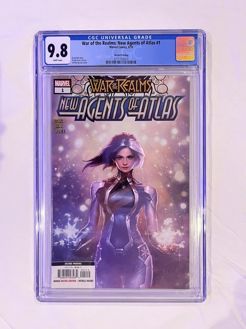 War of the Realms: New Agents of Atlas #1 2nd Print CGC 9.8