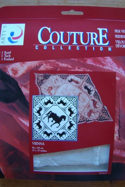 No 28 Arty's Couture Collection seda/terciopelo para pintar 90x90 cm VIENA