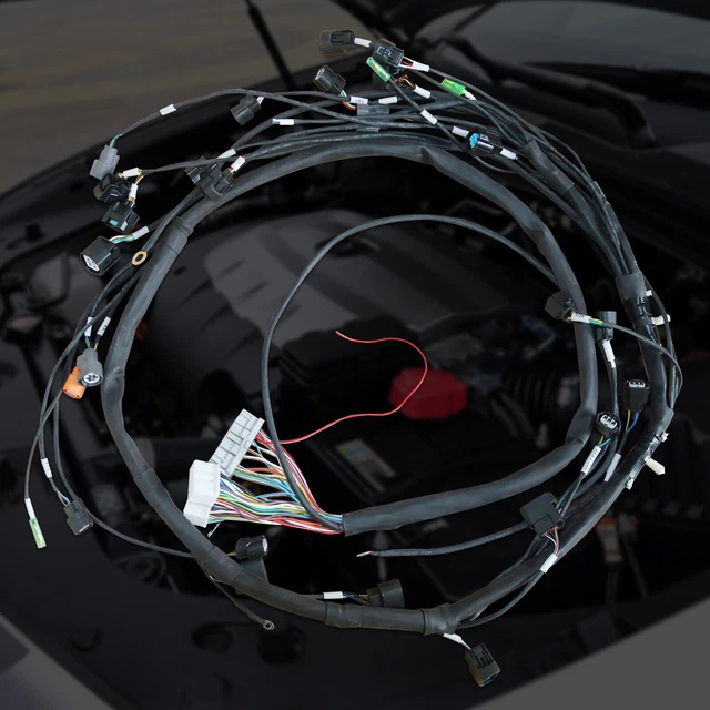K20 K24 K-Series Tucked Engine Harness for Honda Acura K-Swap Integra CRX EK H-Q