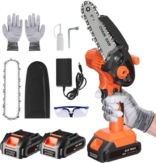 Batteria 24V 2000mAh Per Motosega Elettrica - Ricaricabile, Backup