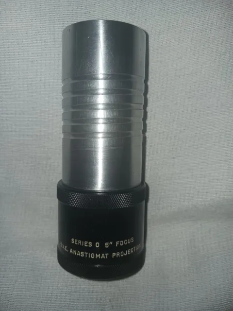 Vintage S.V.E. Anastigmat Projection Series O 5" Focus Projection Lens