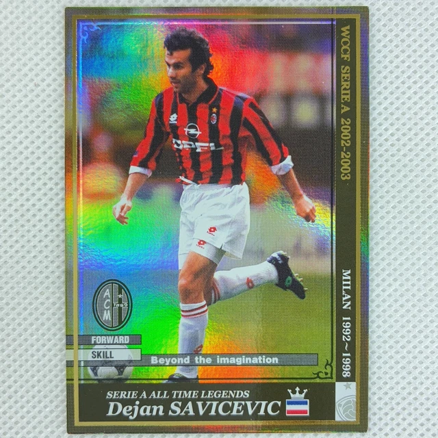 PANINI WCCF 2002-03 Dejan Savicevic Legends AC Milan ATLE