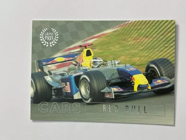 2005 Futera Grand Prix Formula 1 F1 Formel 1 CARS Red Bull