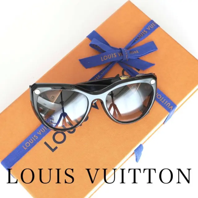 LOUIS VUITTON My Fair Lady Sunglasses Z1146W Black 1081023