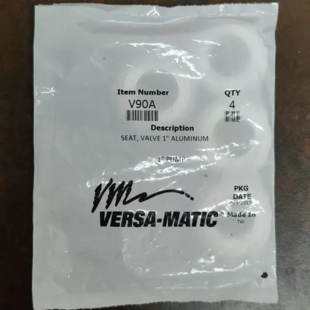 Versamatic Seat Check, 1", Aluminum, PN#V90A