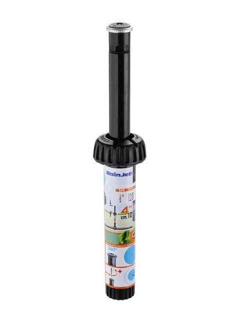 Irrigatore Settoriale In Zinco Con Presa 1/2” – Raggio Regolabile Fino A 15 Metri Per Giardino E Prato