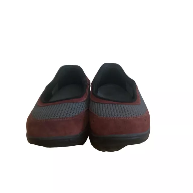 ORTHOFEET 859 MARY Jane Leather Red Orthotic Comfort Shoes Women's US 9 ...