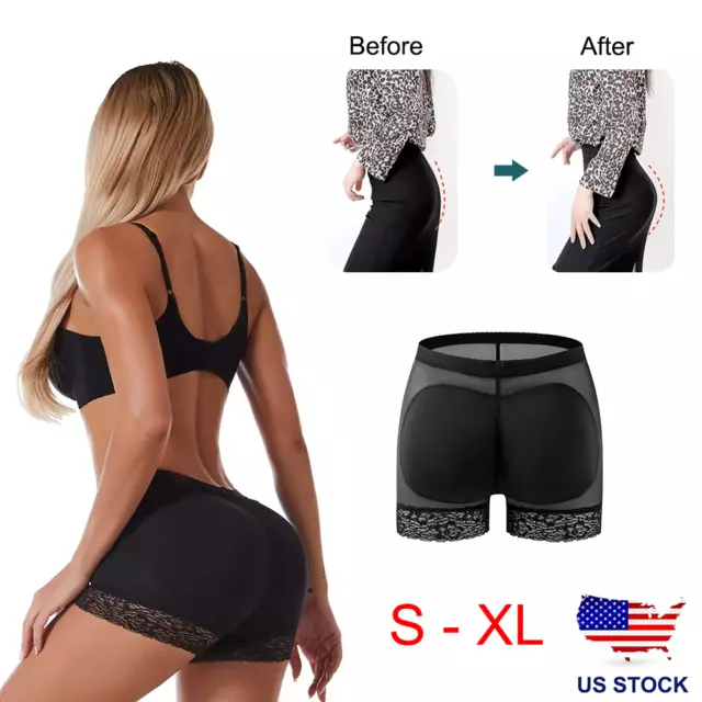 Womens Buttock Padded Panties Underwear Hip Enhancer Shaper Fake Ass Butt  Lifter