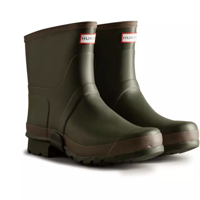 HUNTER MENS GARDENER Short Wellington Boots FS10761 £79.17 - PicClick UK