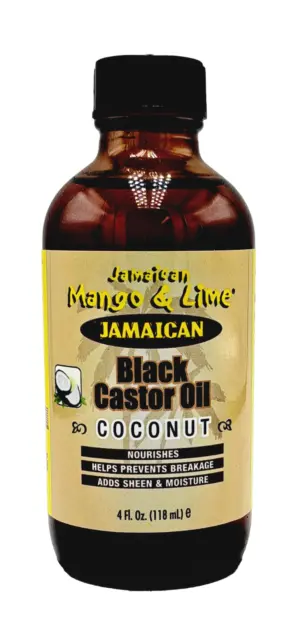 Jamaican Mango & Lime Black Castor Oil Coconut Oil  118ml