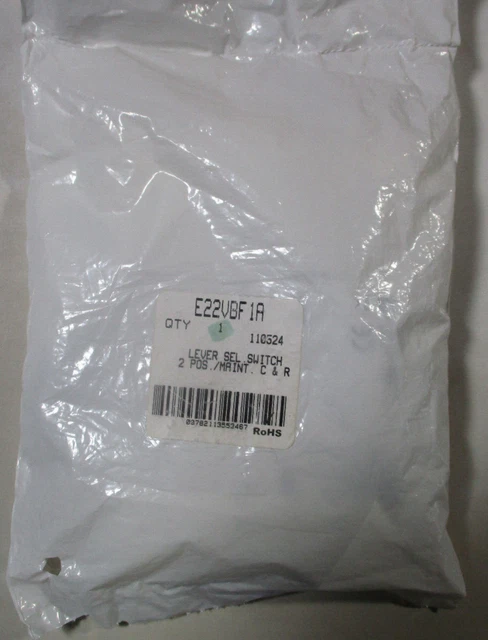 Eaton E22Vbf1A Momentary Lever Selector Switch