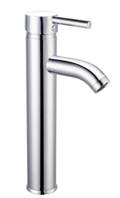 Rubinetto Miscelatori Lavabo Alto Gela Cromato Cartuccia Ceramica 40MM Base 52MM