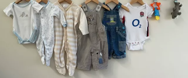 Baby Boys Bundle Of Clothing Age 18-24 Months <