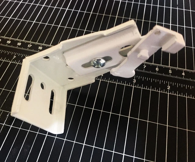 BRACKET & CAM LOCK LEVER Wall Fix CURTAIN RAIL Track Oslo 73 Curtrax