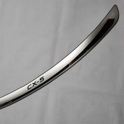 For Mazda CX5 Car Accessories stainless steel Rear Silver Step Metal Cover 2022