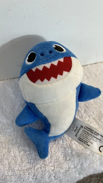 NICKELODEON PINKFONG BLUE Baby Shark Plush 6" Daddy Shark Plush $10.00