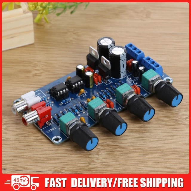 NE5532 OP-AMP HIFI Amplifier Preamplifier Volume Tone EQ Control Board