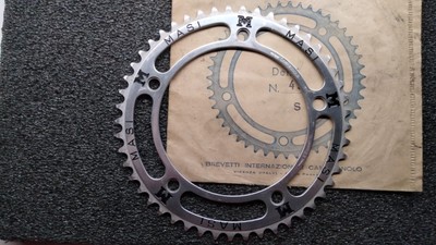 Campagnolo corona guarnitura Campagnolo Record con scritta MASI in maiuscolo BCD 151 NUOVA 