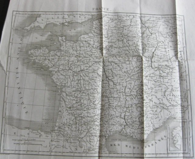 Puzzle ance etude géographique 1880 / 1914 en bois à Le Chesnay