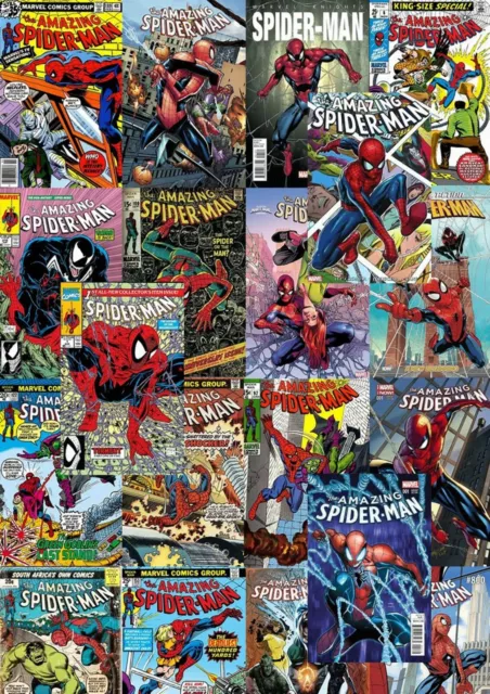 Marvel Spiderman Superhero Comic Strip Set Of 3 Prints Pictures Wall Art Poster 2