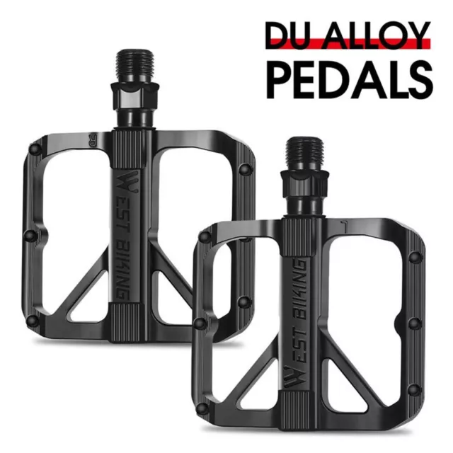 Ultralight Aluminum Alloy Bicycle Pedals Cycling MTB Road Bike Pedals Anti Slip