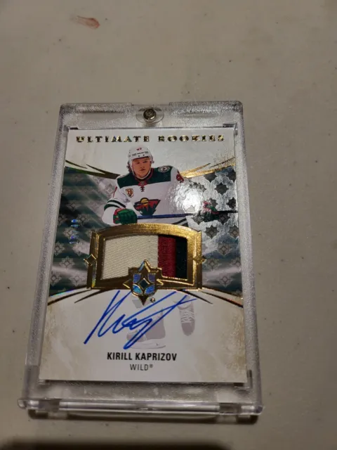2020-21 Ultimate - Kirill Kaprizov Ultimate Rookies - Auto and 3 clr Patch 19/49