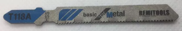 T118A Jigsaw Blades Jig Saw Metal Cut - Bosch Hitachi Dewalt Etc Qty 5