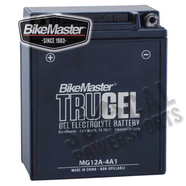 BikeMaster TruGel Battery - MG12A-4A1