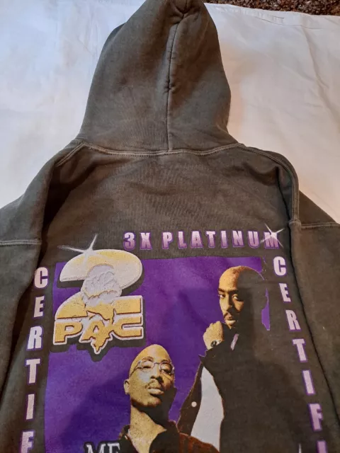 Urban Outfitters Vintage Tupac Me Against The World Hoodie Medium 2