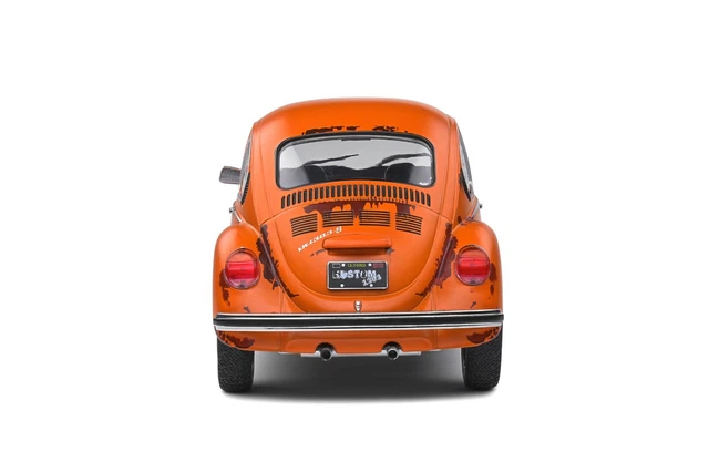 VW Beetle 1303 Jaeger Tribute Orange 1974 - 1:18 SOLIDO S1800518 4