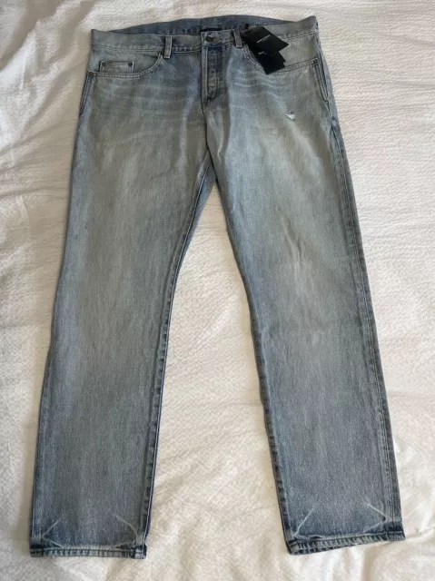 Saint Laurent - Men’s Distressed Jeans - Brand New With Tags - RPP £535