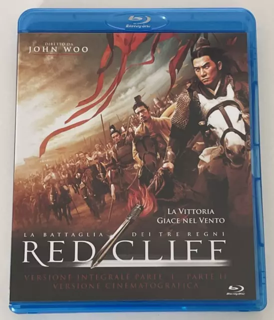 Red Cliff La battaglia dei tre regni  Volume 01 -02   ( 3 Blu-Ray )