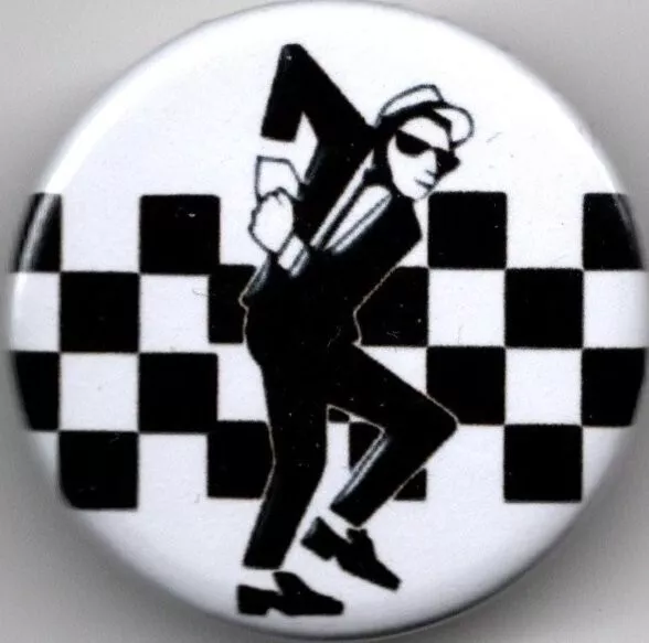 SKA Pin Button Badge 25mm - WALT JABSCO - MADNESS - SPECIALS - SELECTER - 2TONE