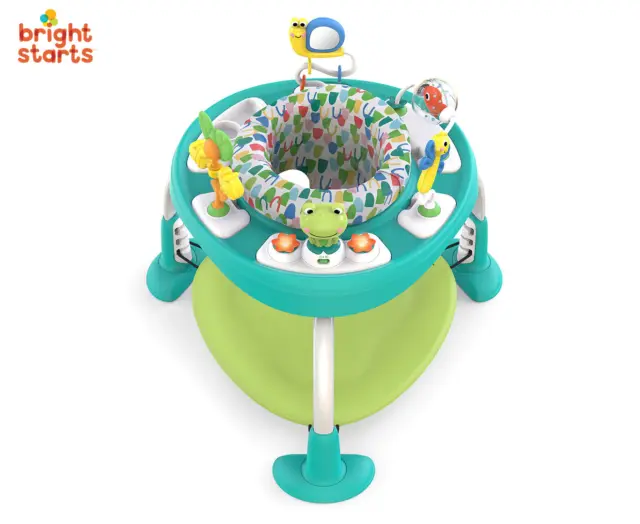 Bright Starts Bounce Bounce Baby 2-In-1 Activity Jumper & Table - Playful Pond