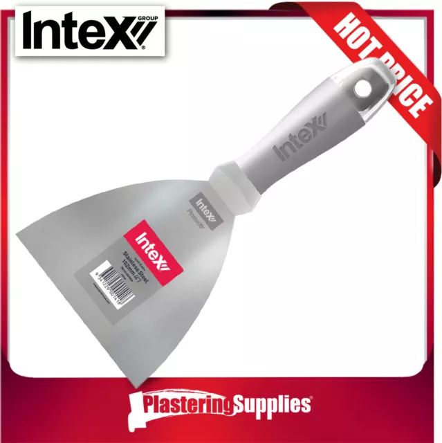 Intex PlasterX Joint Knife Stainless Steel 102mm 4" New and Improved J5102