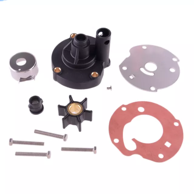 Water Pump Impeller Kit Fit for Johnson Evinrude OMC Outboard 5.5 6 7.5 HP