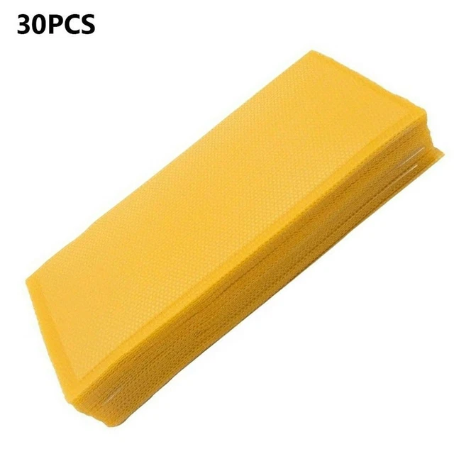 30 X / Set Alveare Fondotinta Ape Hive Cera Telai Apicoltura Equipment Kit Nuovo