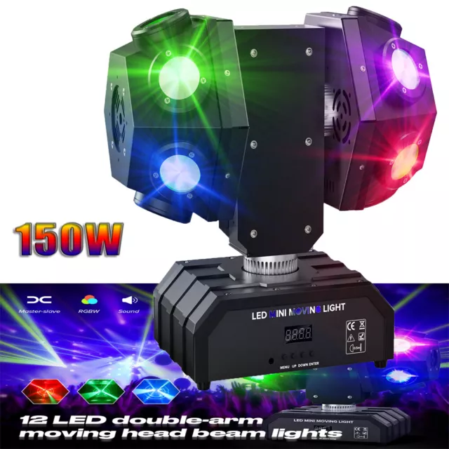 150w Strahl Moving Head Bühnenlicht RGBW LED Spot Beam DMX DJ Disco Party Show