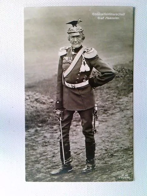 Generalfeldmarschall Graf Haeseler, Ulanen-Uniform, AK, ungelaufen, ca. 1915