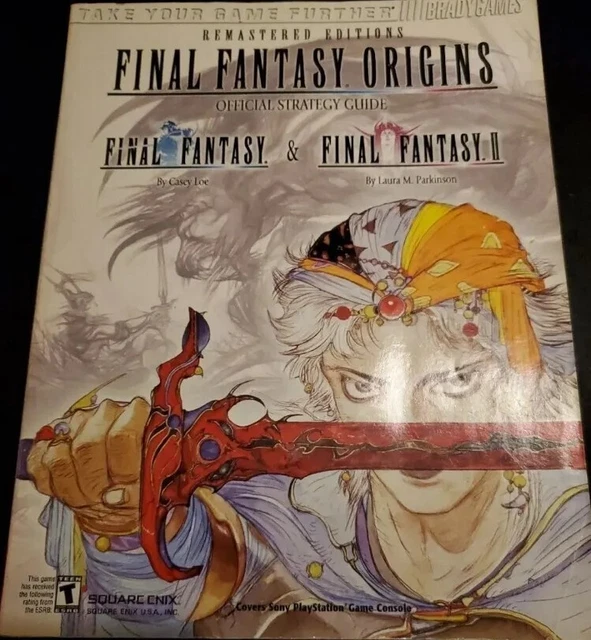 Final Fantasy Origins I & II 1 & 2 Strategy Guide - PlayStation 1 PS1
