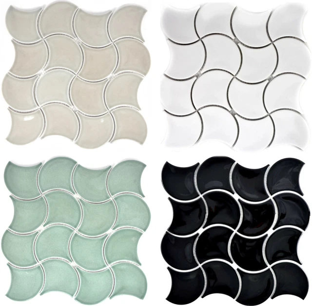 Retrò Mosaico Piastrelle Wandmosaik Vintage Look Küchenfliesen Bad Ceramica Vani