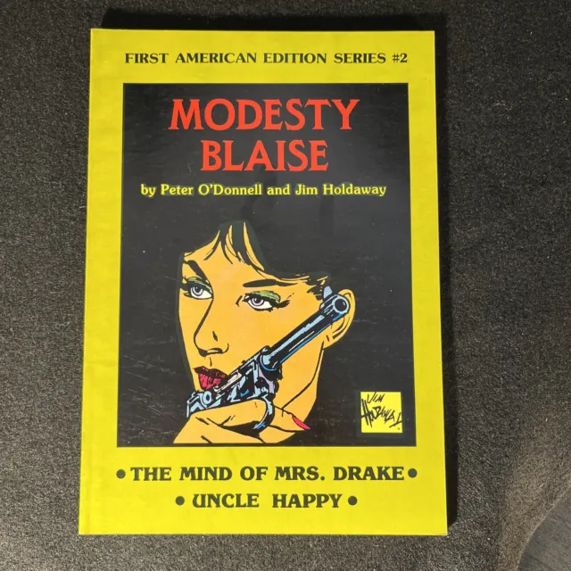 Modesty Blaise First American Edition Series 2nd O’Donnell/Holdaway 1981 5-6